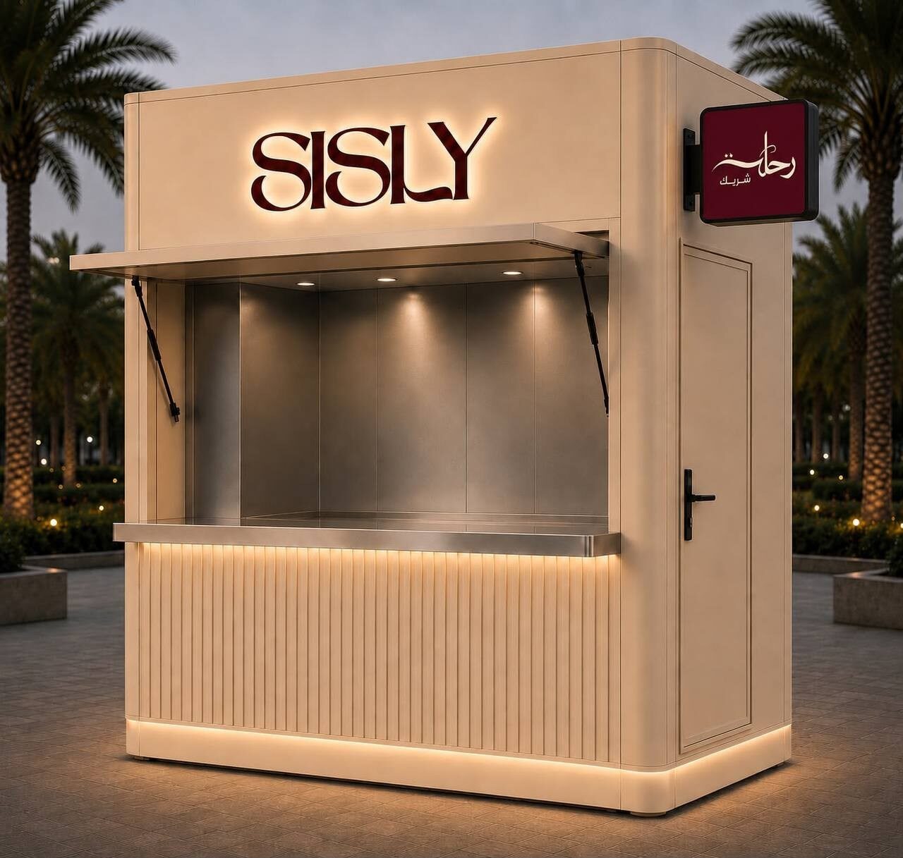 سيسلي — كشك تجاري